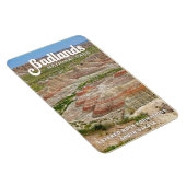 Waterverf nationaal park Badlands Magneet (Rechterzijde)