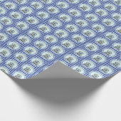 Waterverf Nativiteit Happy Birthday Jesus Cadeaupapier (Hoek)