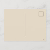 Waterverf Nativiteitsscène Feestdagenkaart (Achterkant)