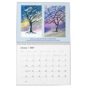 waterverf Natuur agenda 2019 Kalender (Jan 2027)