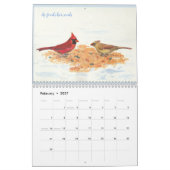 waterverf Natuur agenda 2019 Kalender (Feb 2027)