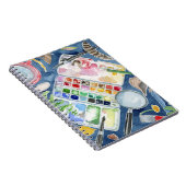 waterverf natuur journaal notitieboek (Rechterzijde)