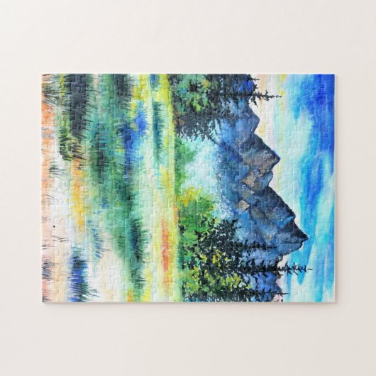 WATERVERF - NATUUR LEGPUZZEL (Horizontaal)