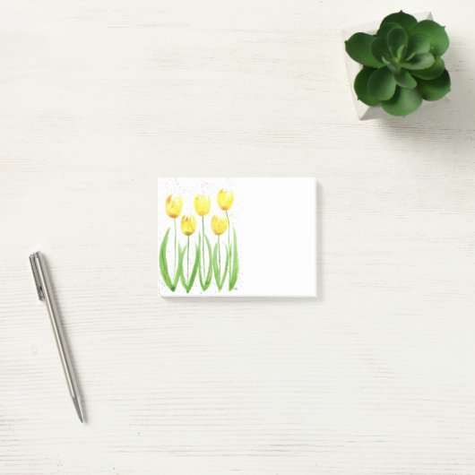 Waterverf natuur Lente Post-it® Notes (Kantoor)