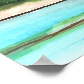 Waterverf Natuur Poster (Hoek)