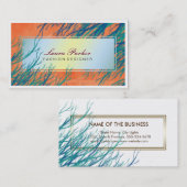 Waterverf Natuur - Professionele reiniging Visitekaartje (Voorkant / Achterkant)