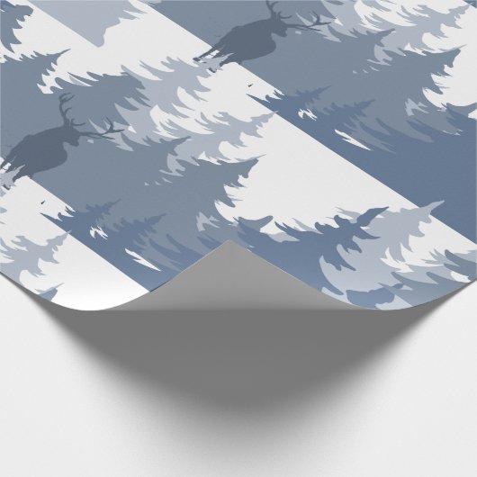 Waterverf Natuur staafbos Cadeaupapier (Hoek)