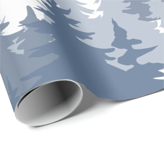 Waterverf Natuur staafbos Cadeaupapier (Rol Hoek)