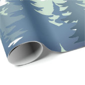 Waterverf Natuur staafbos Cadeaupapier (Rol Hoek)