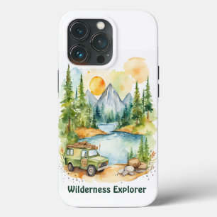 Waterverf Natuur Thema - Wilderness Explorer Case-Mate iPhone Case
