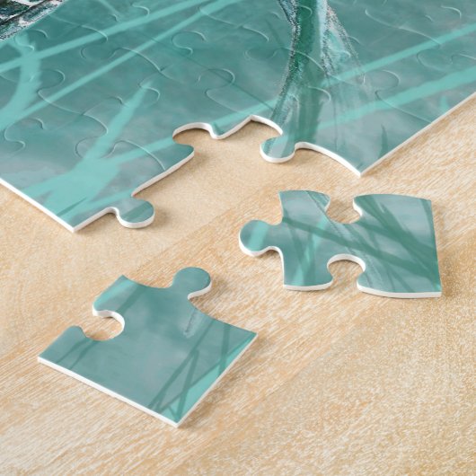 Waterverf Natuur vogel art. Legpuzzel (Zijkant)