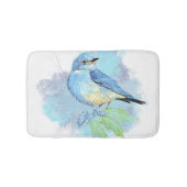 Waterverf Natuur vogel Badmat (Voorkant)