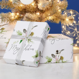 Waterverf Natuur vogelpest art Cadeaupapier