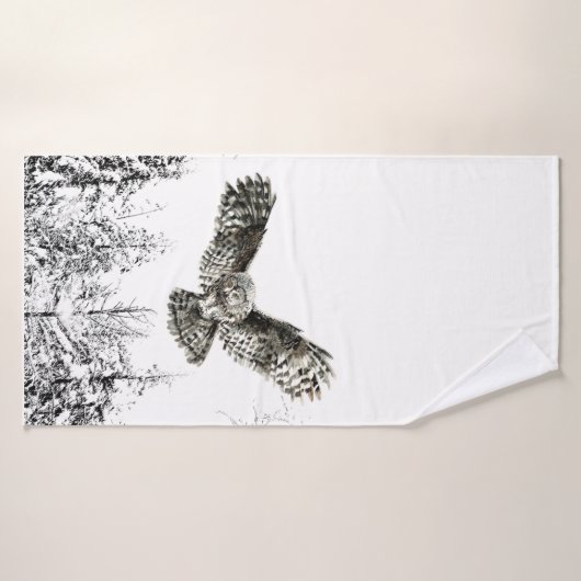Waterverf Natuur vogelpest bij kleine vogelsoorten Badhanddoek (Badhanddoek)