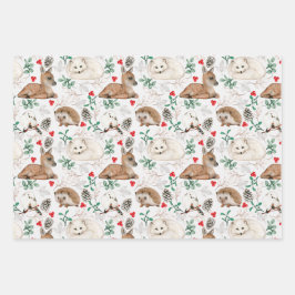 Waterverf natuurlijk inpakpapier