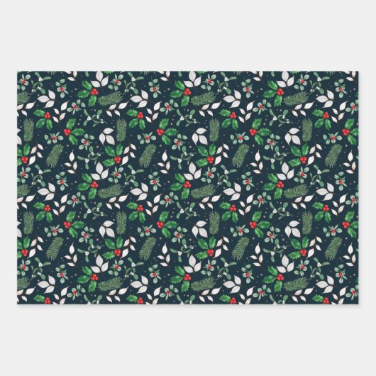 Waterverf natuurlijk inpakpapier vel (Voorkant 2)