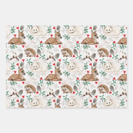 Waterverf natuurlijk inpakpapier vel (Voorkant)