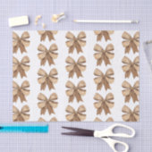 Waterverf Natuurlijke Burlap Bow Tissuepapier (Craft)