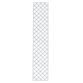 Waterverf Nautical Blue Window Pane Table Runner Medium Tafelloper (Voorkant)