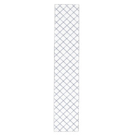 Waterverf Nautical Blue Window Pane Table Runner Medium Tafelloper