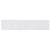 Waterverf Nautical Blue Window Pane Table Runner Medium Tafelloper (Horizontaal)