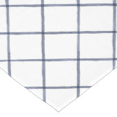 Waterverf Nautical Blue Window Pane Table Runner Medium Tafelloper (Hoek)