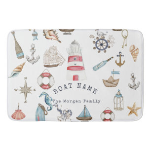Waterverf Nautical Elements Sailor Badmat