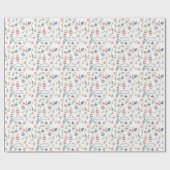 Waterverf Nautical Elements Sailor Cadeaupapier (Vlak)