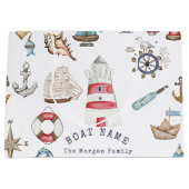 Waterverf Nautical Elements Sailor Groot Cadeauzakje (Voorkant)