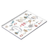 Waterverf Nautical Elements Sailor Notitieboek (Linkerzijde)