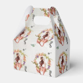 Waterverf Nautical Mermaid Bedankdoosjes (Achterkant)