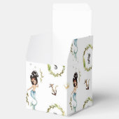 Waterverf Nautical Mermaid Bedankdoosjes (Geopend)