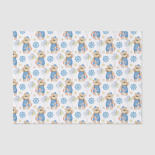 Waterverf Nautical Sailor Beer Tissuepapier