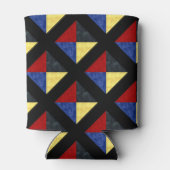 Waterverf Nautical Signal Maritime Vlag Blikjeskoeler (Achterkant)