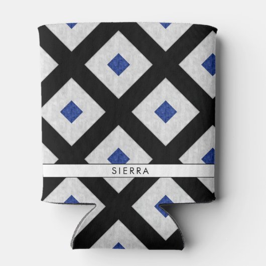 Waterverf Nautical Signal Maritime Vlag Blikjeskoeler (Achterkant)