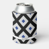 Waterverf Nautical Signal Maritime Vlag Blikjeskoeler (Blikje Achterkant)