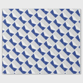 Waterverf Nautical Signal Maritime Vlag Cadeaupapier (Vlak)