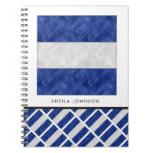 Waterverf Nautical Signal Maritime Vlag Notitieboek (Voorkant)