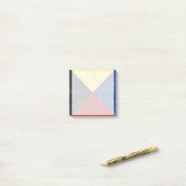 Waterverf Nautical Signal Maritime Vlag Post-it® Notes (Op bureau)