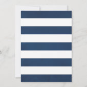 Waterverf Nautilus Bloemachtige Bruiloftsshower Bi Kaart (Achterkant)