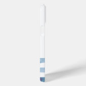 Waterverf nautisch anker lichtblauwe strepen Case-Mate iPhone case (Achterkant / Rechts)