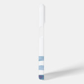 Waterverf nautisch anker lichtblauwe strepen Case-Mate iPhone case (Achterkant / Rechts)