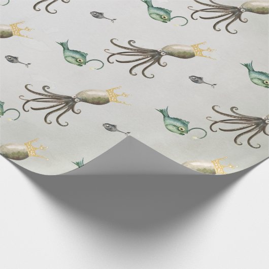 Waterverf nautisch cadeaupapier (Hoek)