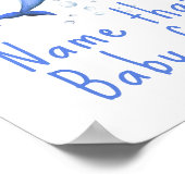 Waterverf nautisch - Noem dat baby food Poster (Hoek)