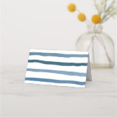 Waterverf Nautisch Vrijgezellenfeest of bruiloft Plaatskaartje (Achterkant)