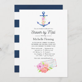 Waterverf Nautisch Vrijgezellenfeest per post Kaart