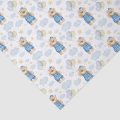 Waterverf nautische ballon Beer Tissuepapier (Detail)