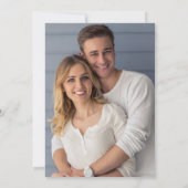 Waterverf Nautische foto Zeilen Save the Date Kaart (Achterkant)