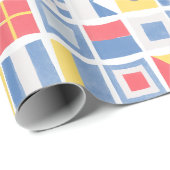 Waterverf Nautische Vlaggen Maritieme Zeildouche Cadeaupapier (Rol Hoek)