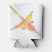 Waterverf Nazca Hummingbird Blikjeskoeler (Voorkant)